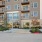 leasing office and parking lot