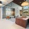 open lobby with concierge desk