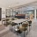 clubhouse with tables and chairs