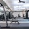 a gym with exercise equipment