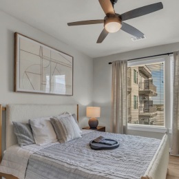 bedroom with spacious areas